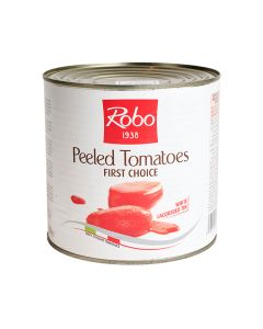 TOMATO WHOLE PEELED ROBO 2.5KG                         